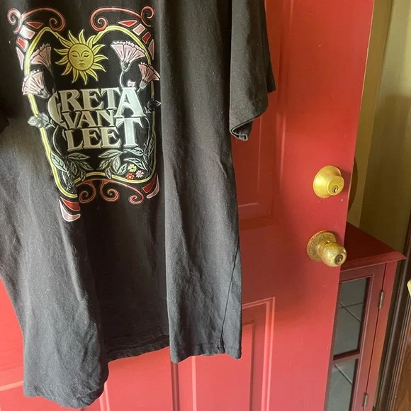 Greta Van Fleet Black Graphic Tee - Picture 2 of 5
